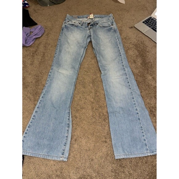 Lucky Brand vintage low rise y2k Flare Jeans - Picture 1 of 7
